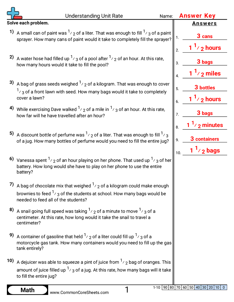 Related worksheet